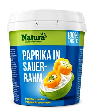 Poivrons dans la Créme Kajmak 0.7kg Natura
